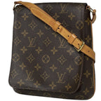 Louis Vuitton Musette Salsa Shoulder Bag Short Monogram Brown