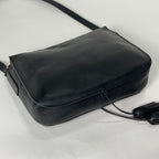 Loewe Shoulder Bag Anagram Fringe Leather Black — view 2