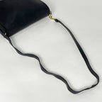Loewe Shoulder Bag Anagram Fringe Leather Black — view 7