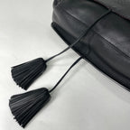 Loewe Shoulder Bag Anagram Fringe Leather Black — view 5