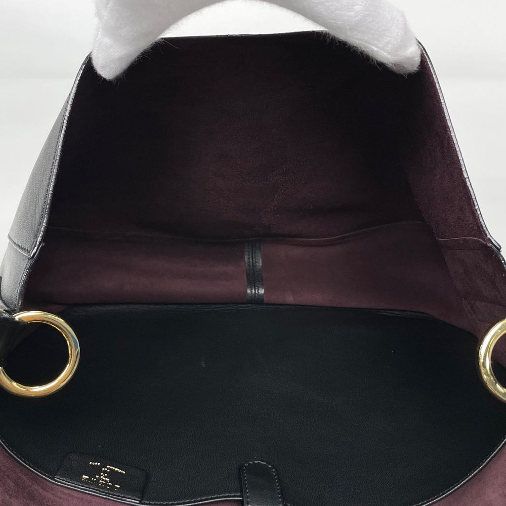 Loewe Shoulder Bag Anagram Fringe Leather Black — view 8