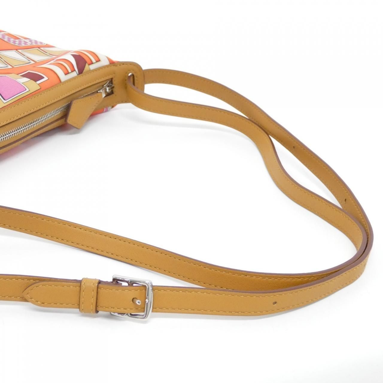 Hermes Carre en Boucles Sursois To Go Pouch — view 6