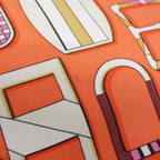 Hermes Carre en Boucles Sursois To Go Pouch — view 5