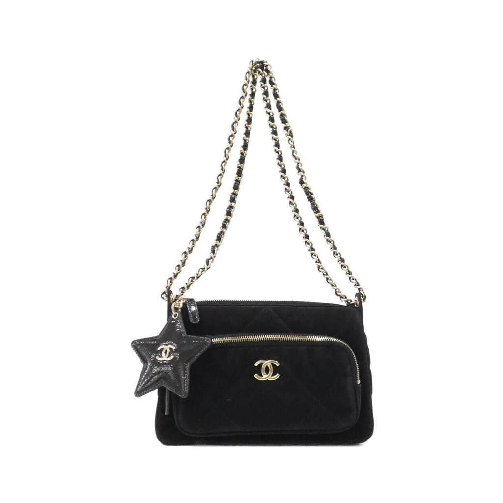 Chanel Chain Clutch Black