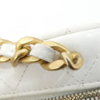 Chanel Chain Clutch White — view 5