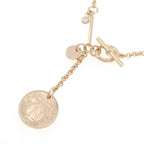 Hermes Exlibris Necklace Beige — view 3