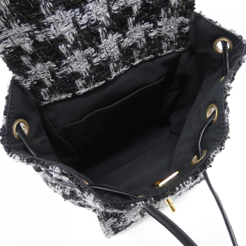 Chanel Backpack Gray — view 6