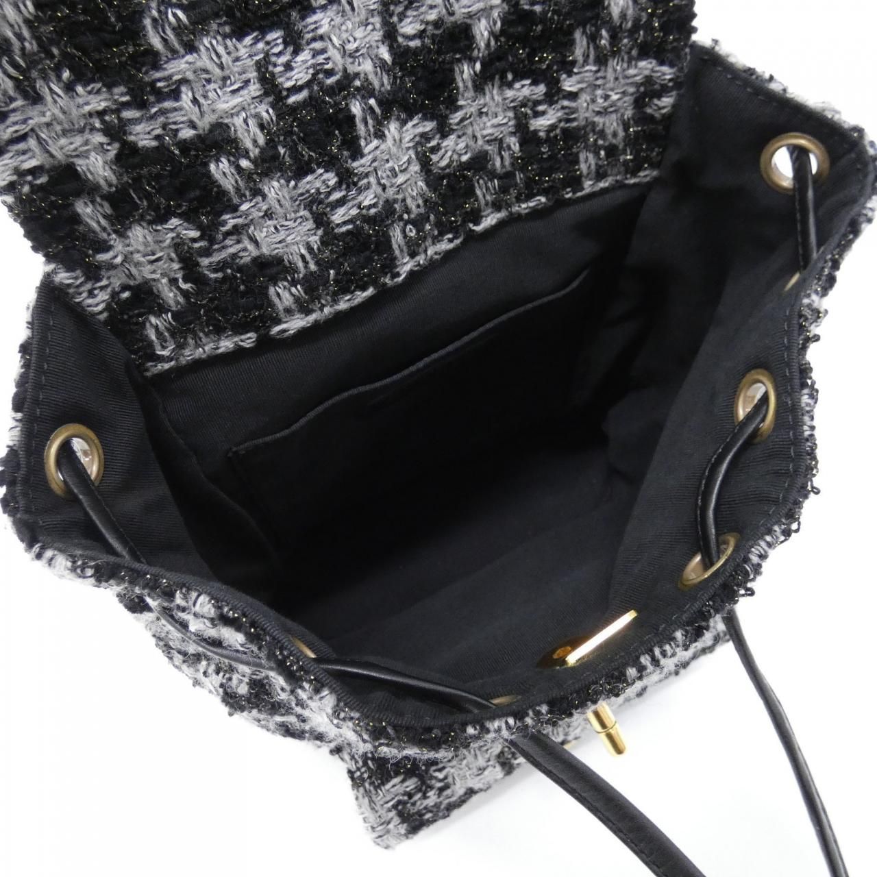 Chanel Backpack Gray — view 6