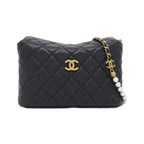Chanel Chain Clutch Black
