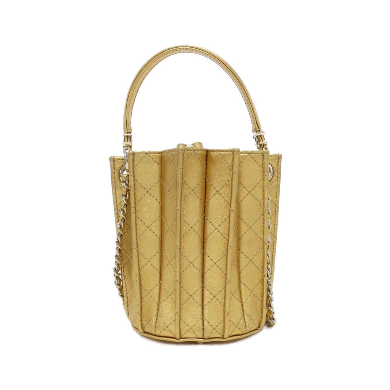 Chanel Bag Handbag Gold — view 2