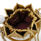 Chanel Bag Handbag Gold — view 5