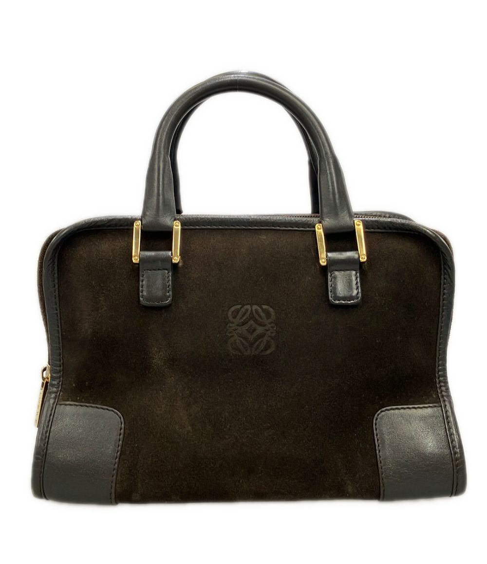 Loewe Handbag Suede Amanaso 28
