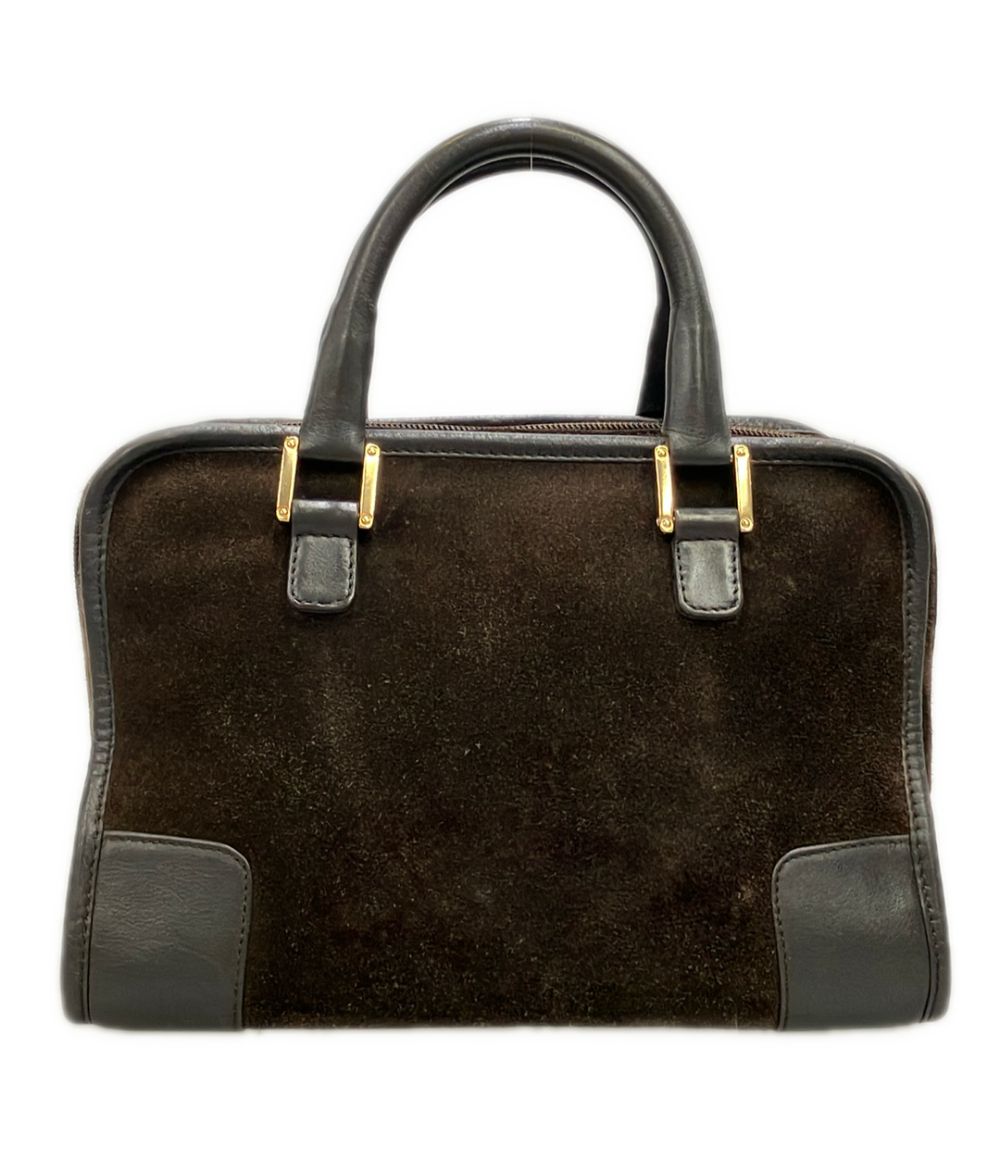 Loewe Handbag Suede Amanaso 28 — view 2