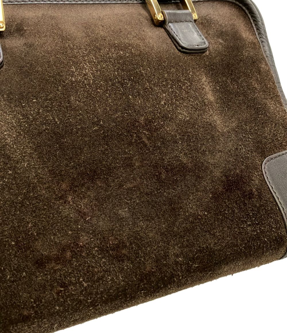 Loewe Handbag Suede Amanaso 28 — view 7