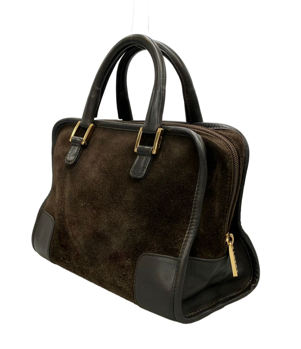 Loewe Handbag Suede Amanaso 28 — view 3