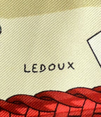 Hermes Scarf Carre 90 100% Silk les Allure Deux Cheval — view 5