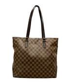 Louis Vuitton Tote Bag Shoulder Cabas Mezzo Damier