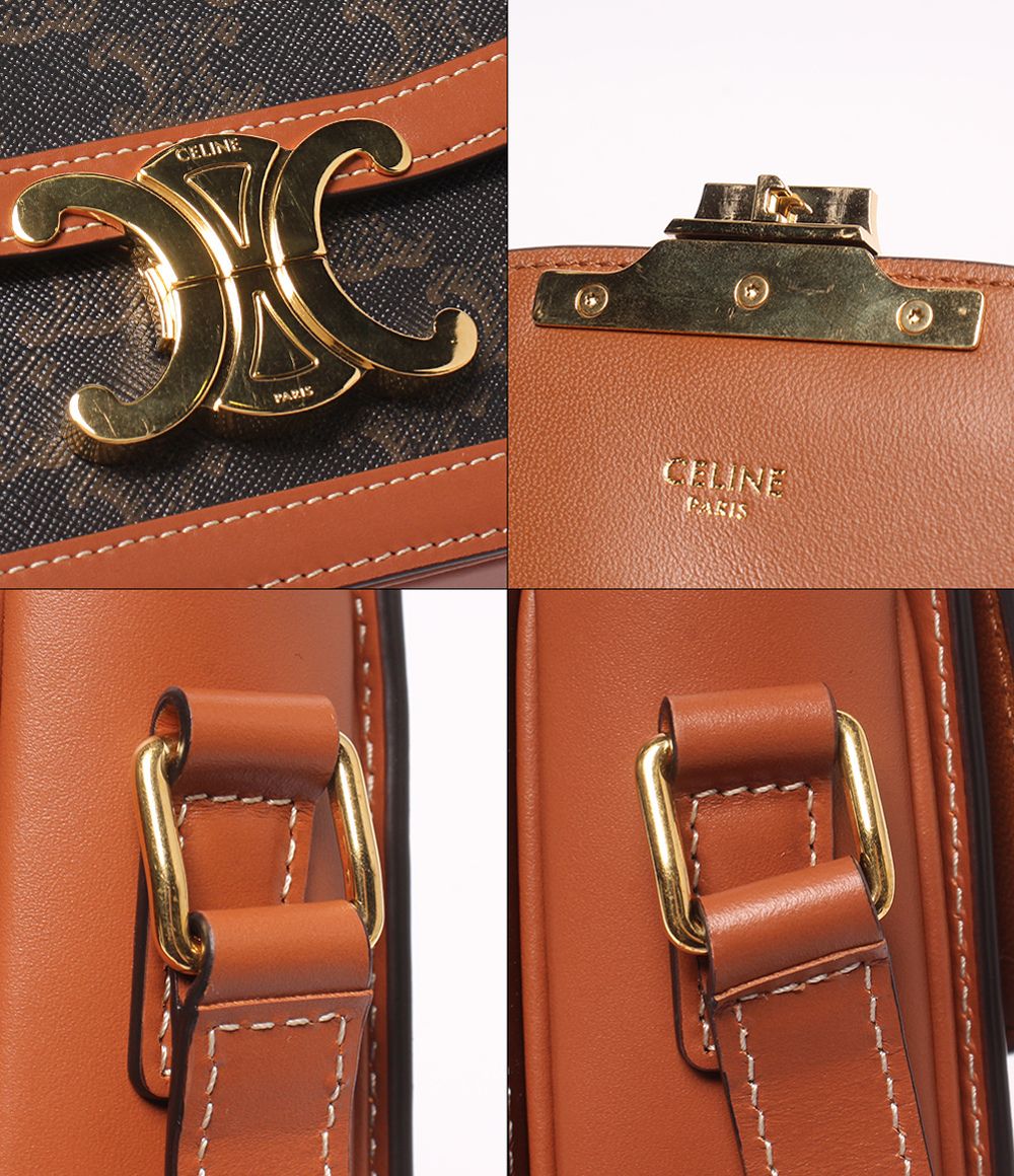 Celine Shoulder Bag Crossbody Teen Triomphe — view 6