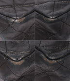 Chanel Shoulder Bag Crossbody Gold Quilted Double Chain Flap Paris Exclusive — view 5