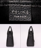 Celine 2-Way Shoulder Bag Strap Crossbody Luggage Nano — view 4