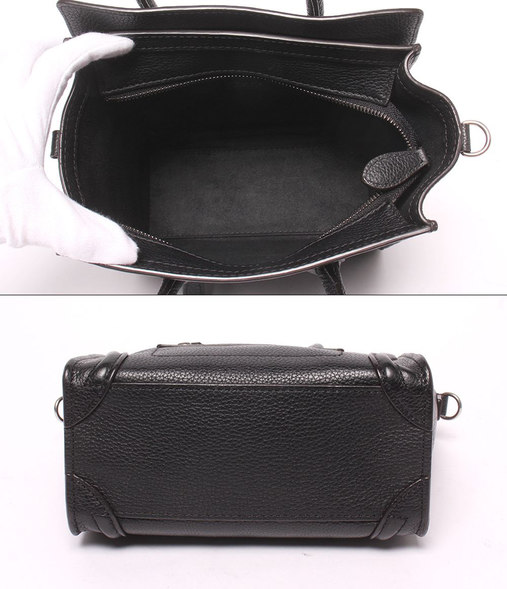 Celine 2-Way Shoulder Bag Strap Crossbody Luggage Nano — view 3