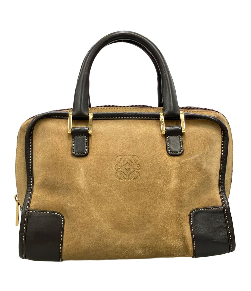 Loewe Handbag Suede Amazona 28