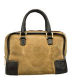 Loewe Handbag Suede Amazona 28