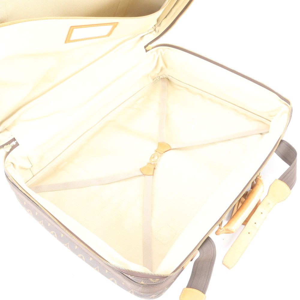 Louis Vuitton Monogram Satellite 60 Leather Boston Bag Tote Carry — view 7