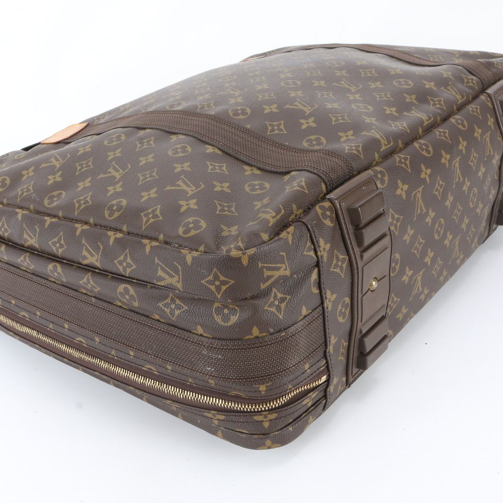 Louis Vuitton Monogram Satellite 60 Leather Boston Bag Tote Carry — view 5