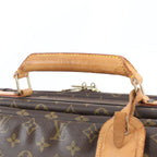 Louis Vuitton Monogram Satellite 60 Leather Boston Bag Tote Carry — view 2