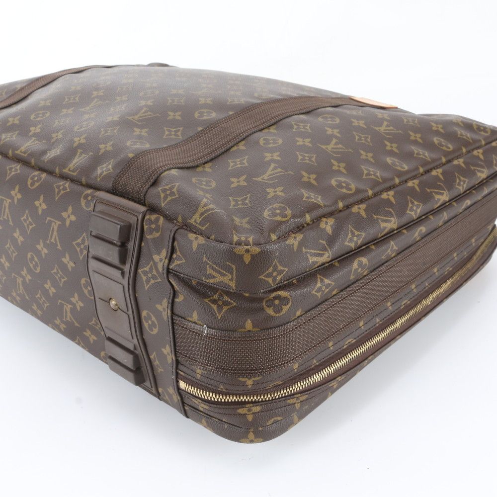 Louis Vuitton Monogram Satellite 60 Leather Boston Bag Tote Carry — view 4