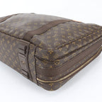 Louis Vuitton Monogram Satellite 60 Leather Boston Bag Tote Carry — view 4