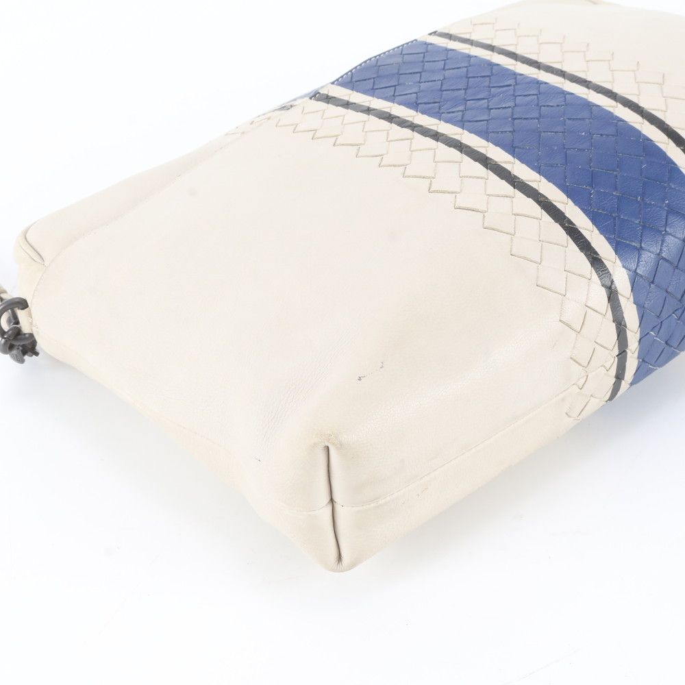 Bottega Veneta Intrecciato Leather Clutch Pouch Business — view 5