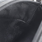 Gucci Leather Canvas Shoulder Bag Hand — view 8