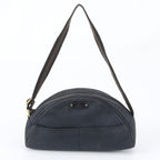 Gucci Leather Canvas Shoulder Bag Hand