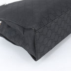 Gucci Bamboo GG Nylon 002 Leather Handbag Tote Black — view 5