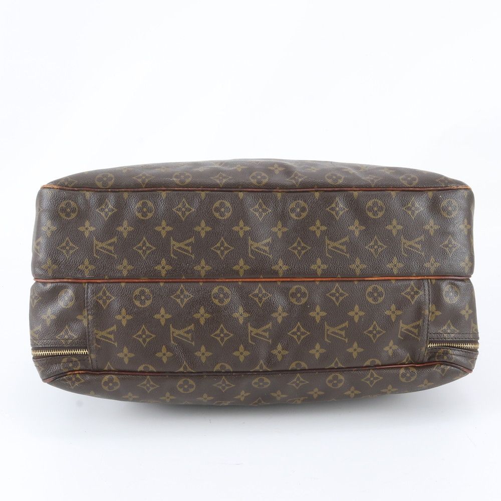 Louis Vuitton Monogram Alize de Poche Leather Boston Bag Tote Carry — view 6