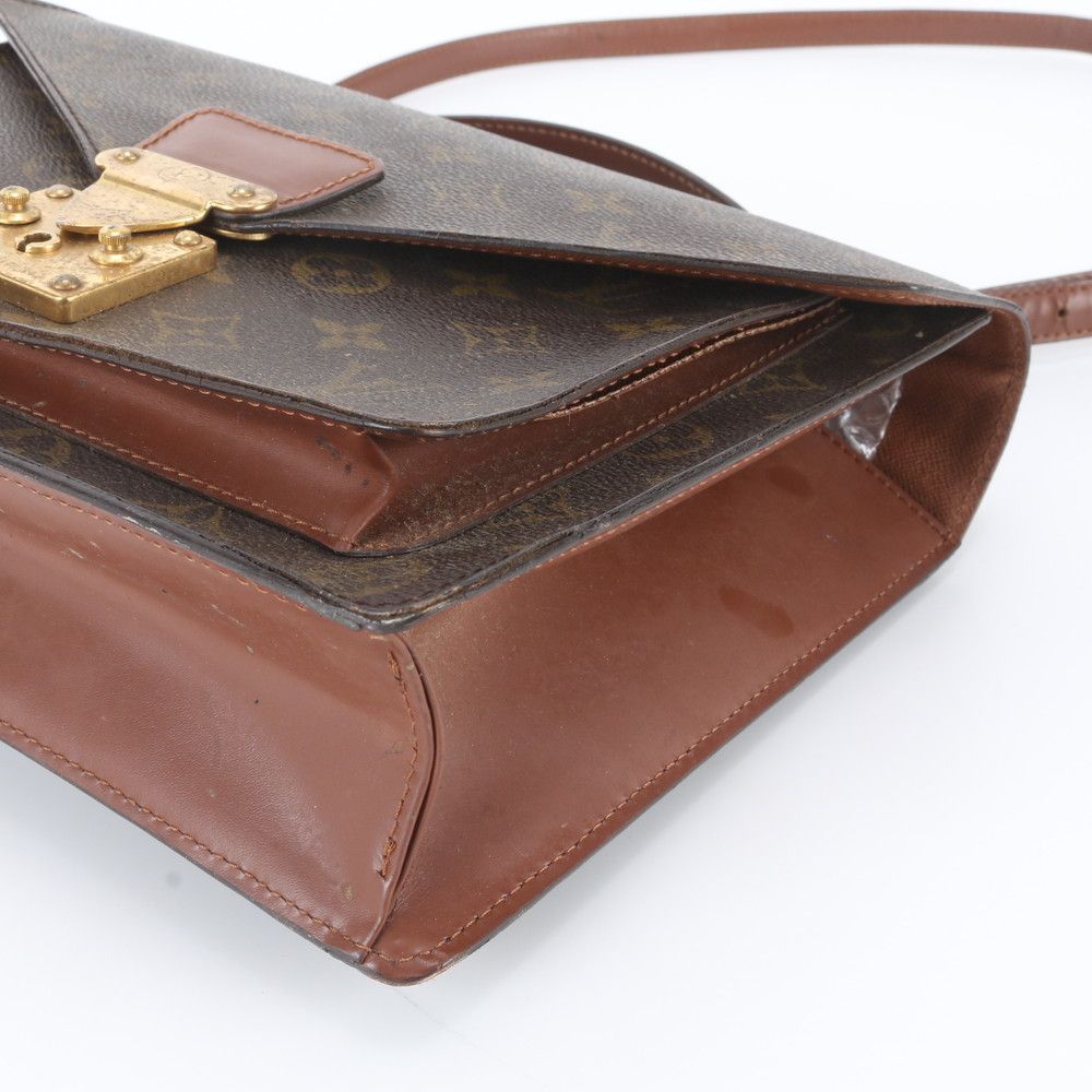 Louis Vuitton Monogram Monceau Leather 2-Way Shoulder Bag Crossbody Hand — view 5