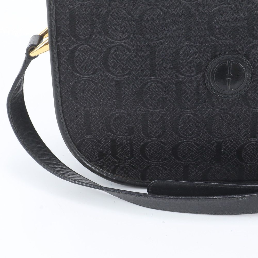 Gucci Vintage Leather Shoulder Bag Crossbody Hand Tote — view 2