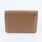 Celine Card Holder Leather Case with Triomphe Flap Business — view 2