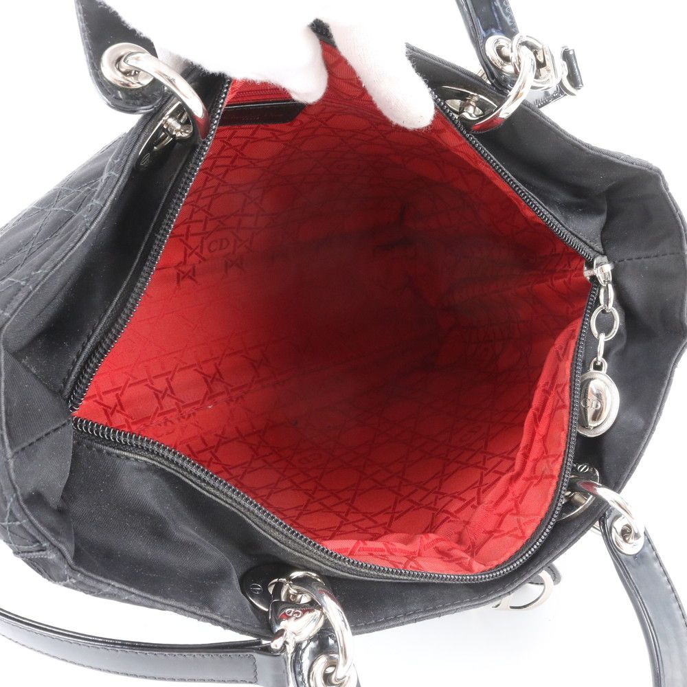 Dior Cannage Lady Leather 2-Way Shoulder Bag Crossbody — view 7