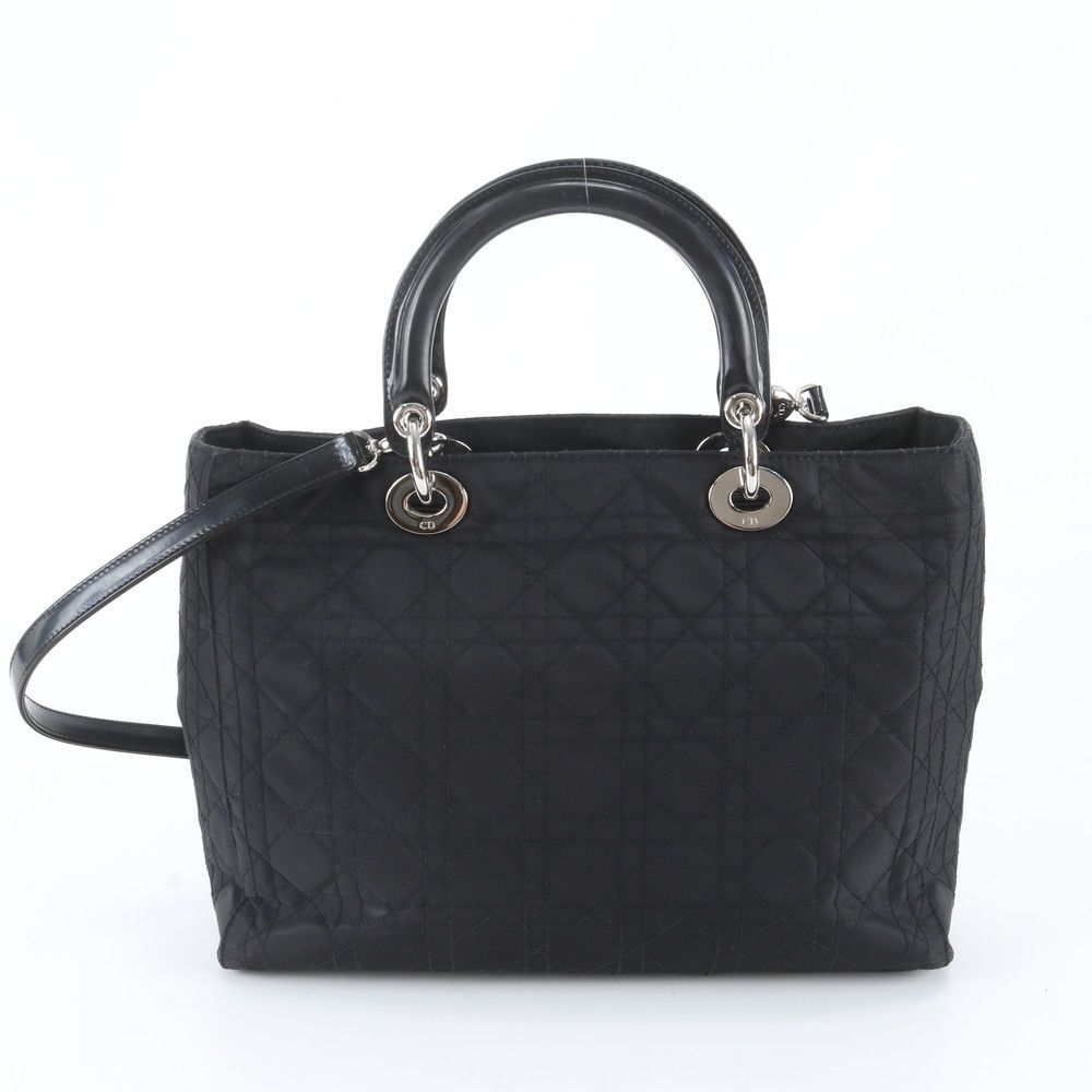 Dior Cannage Lady Leather 2-Way Shoulder Bag Crossbody — view 3