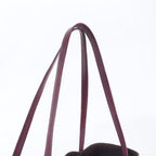 Loewe Anagram Leather Tote Shoulder Hand Bag — view 2