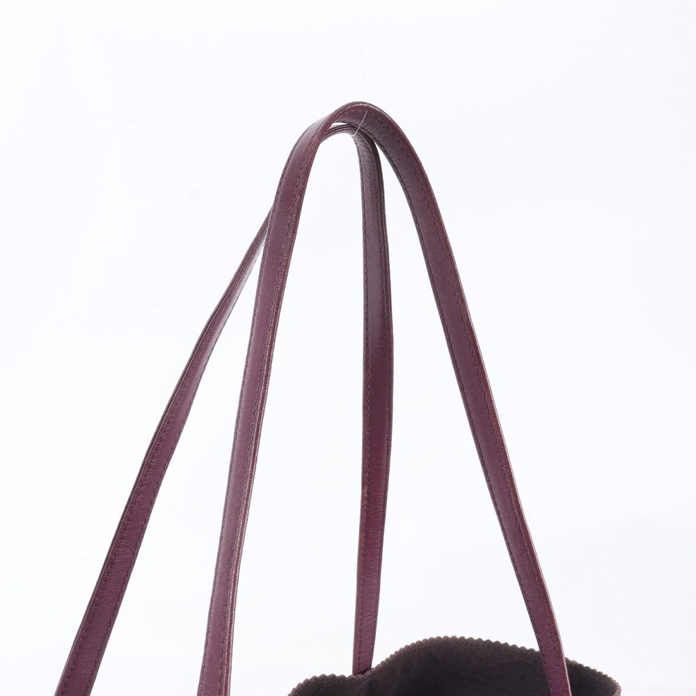 Loewe Anagram Leather Tote Shoulder Hand Bag — view 2