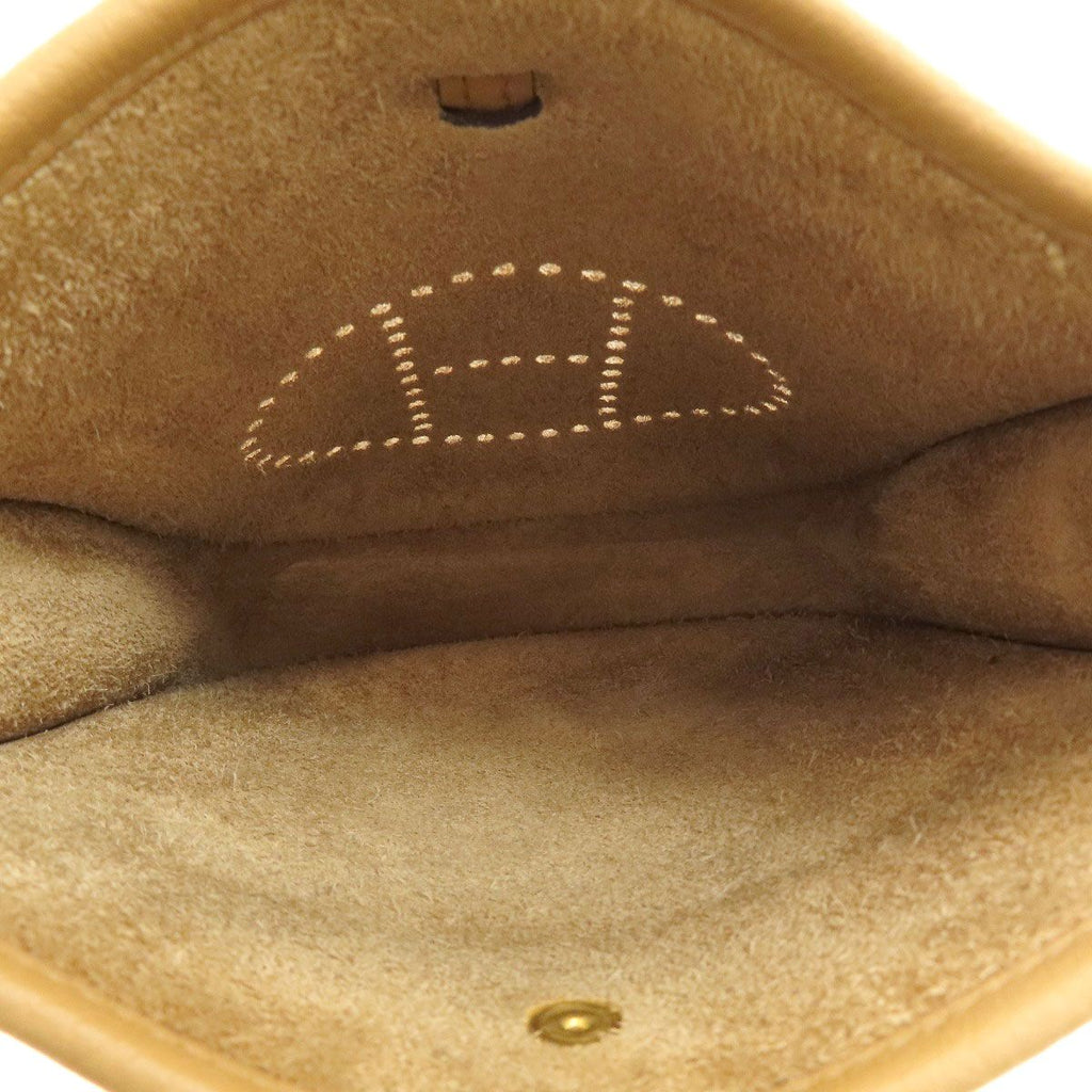 Hermes Evelyne TPM Chai Gold Shoulder Bag Taurillon — view 5