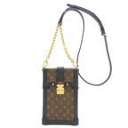 Louis Vuitton Pochette Trunk Vertical Shoulder Bag Monogram Canvas