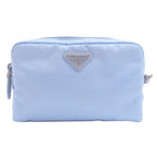 Prada Logo Makeup Pouch Nylon