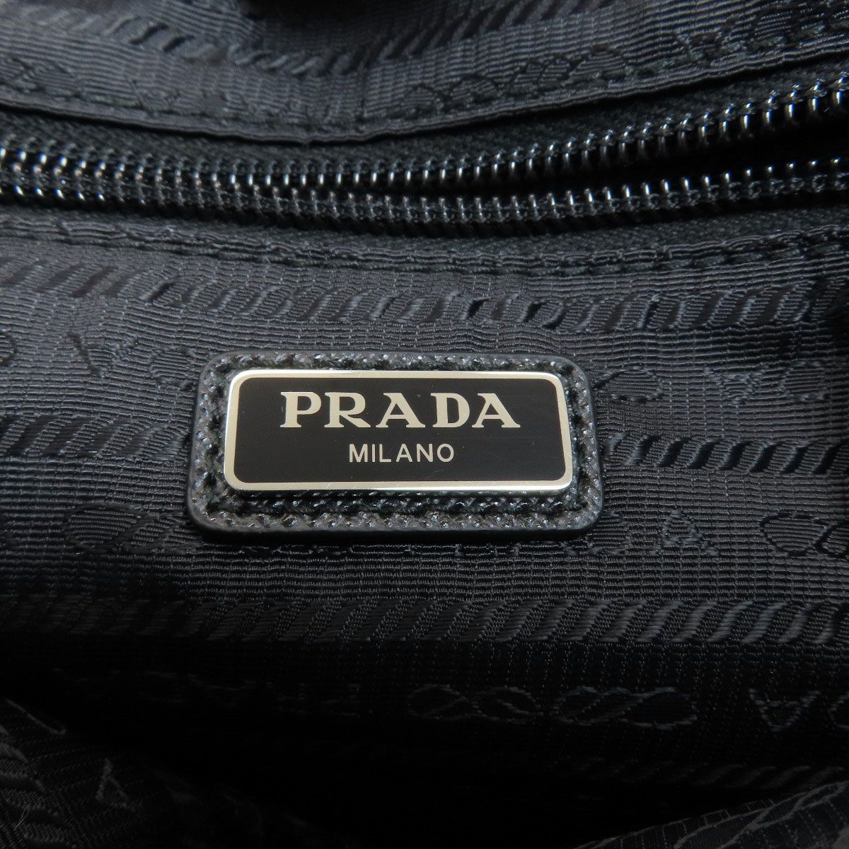 Prada Logo Pouch Nylon — view 6