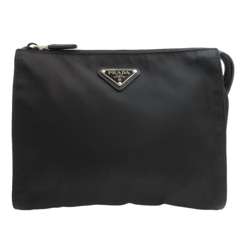 Prada Logo Pouch Nylon