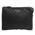 Prada Logo Pouch Nylon